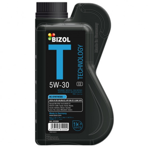 Синтетическое моторное масло - BIZOL Technology 5W-30 C2 1л - фото 1 - id-p5357316