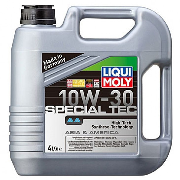 Полусинтетическое моторное масло - Liqui Moly Special Tec AA SAE 10W-30 4 л. - фото 1 - id-p5255757