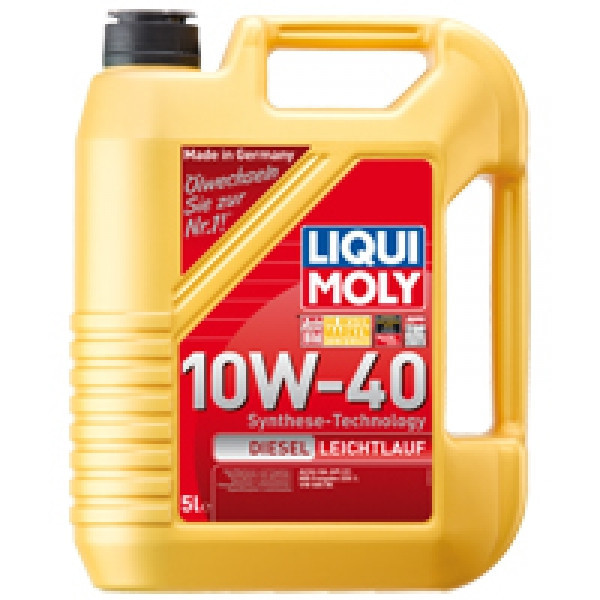 Полусинтетическое моторное масло - Liqui Moly Diesel Leichtlauf 10W40 5 л. - фото 1 - id-p5255273
