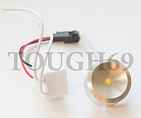 Мебельный светодиодный светильник LED 1w DL-C101 Теплый белый
