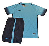 Футбольная форма игровая Nike ( цвет - синий-голубой ) XXXL (р.52-54 рост 186-192 см)