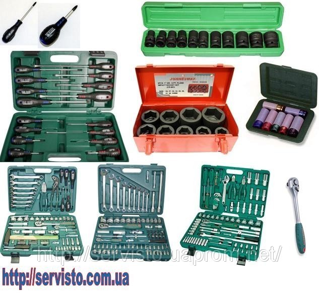 Наборы инструмента JONNESWAY, слесарный инструмент - фото 1 - id-p31264