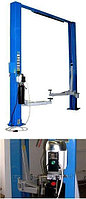 Подъемник 2-х стоечный, гидравлический, ассиметричный.