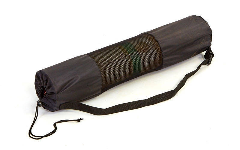 Чехол для йога коврика Yoga bag (р-р 16 х 70 см) цвет - черный - фото 1 - id-p5221177