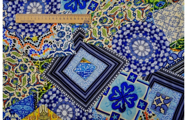 Сатин Шифон принт - 34(Партия: 4) - фото 1 - id-p5404602