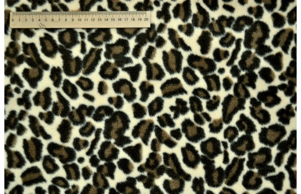 Флис Принт - 6 Крупный леопард(Партия: 2) - фото 1 - id-p5405738