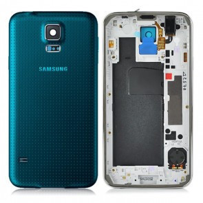 Корпус для Samsung Galaxy S5 SM-G900 Голубой - фото 1 - id-p4774204