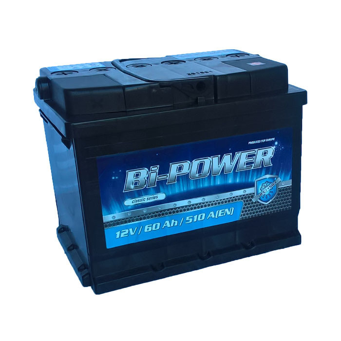 Акумулятор Bi-Power Classic 60Ah 510 А[EN] (-/+) - фото 1 - id-p5419901