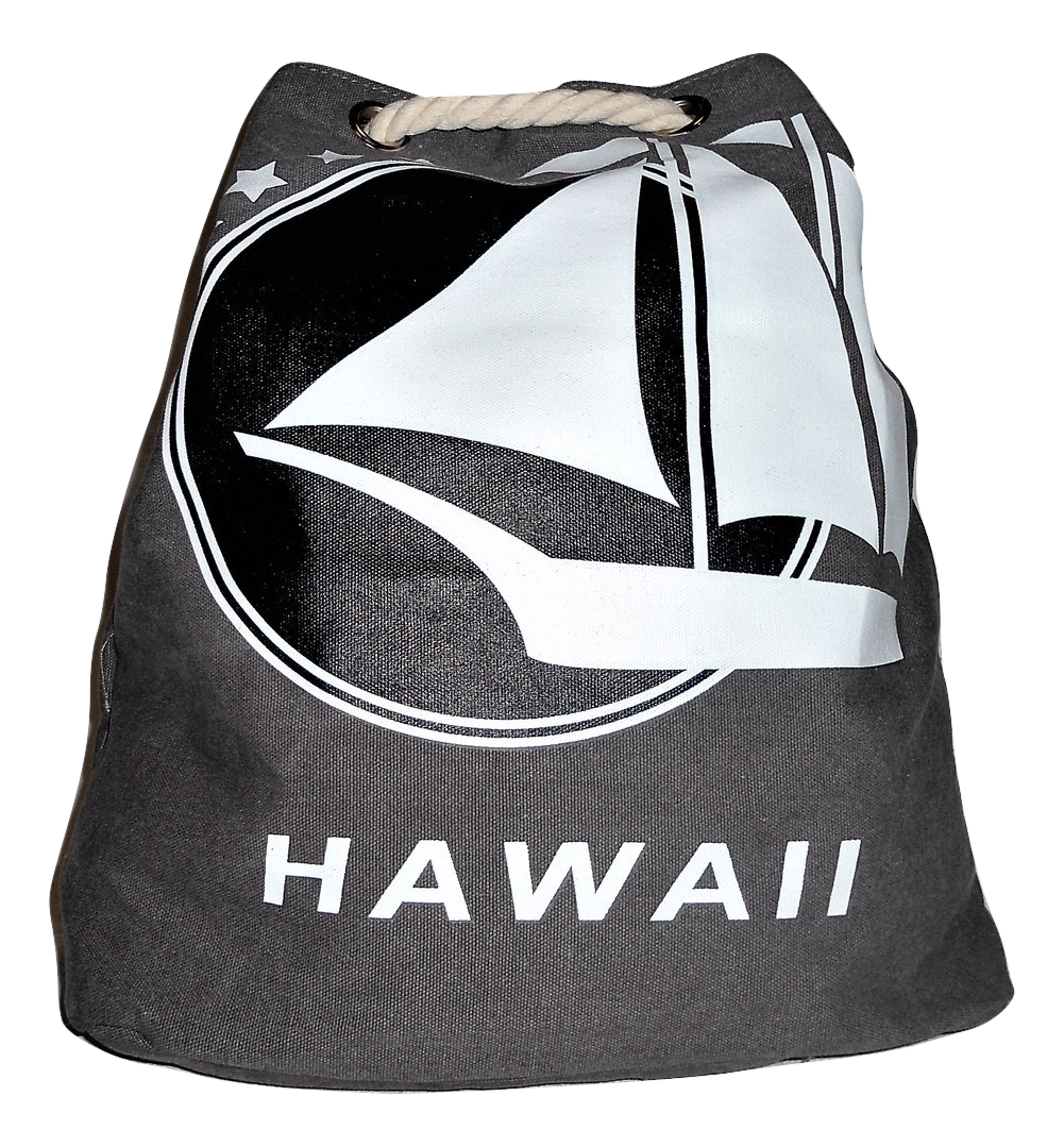 Пляжная сумка - рюкзак из ткани - фото 1 - id-p5421273