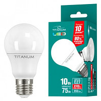 Светодиодная лампа TITANUM (VIDEX), 10W, 4100K, нейтрального свечения, цоколь - Е27, 1 год гарантии!