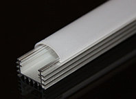 Алюминиевый LED профиль LP-5 накладной для светодиодной ленты, линейки
