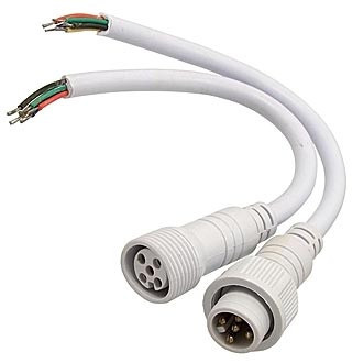 Dilux - Комплект соединительный кабель WP Cable 5pin Mother + Father , Папа + Мама - фото 1 - id-p5228551