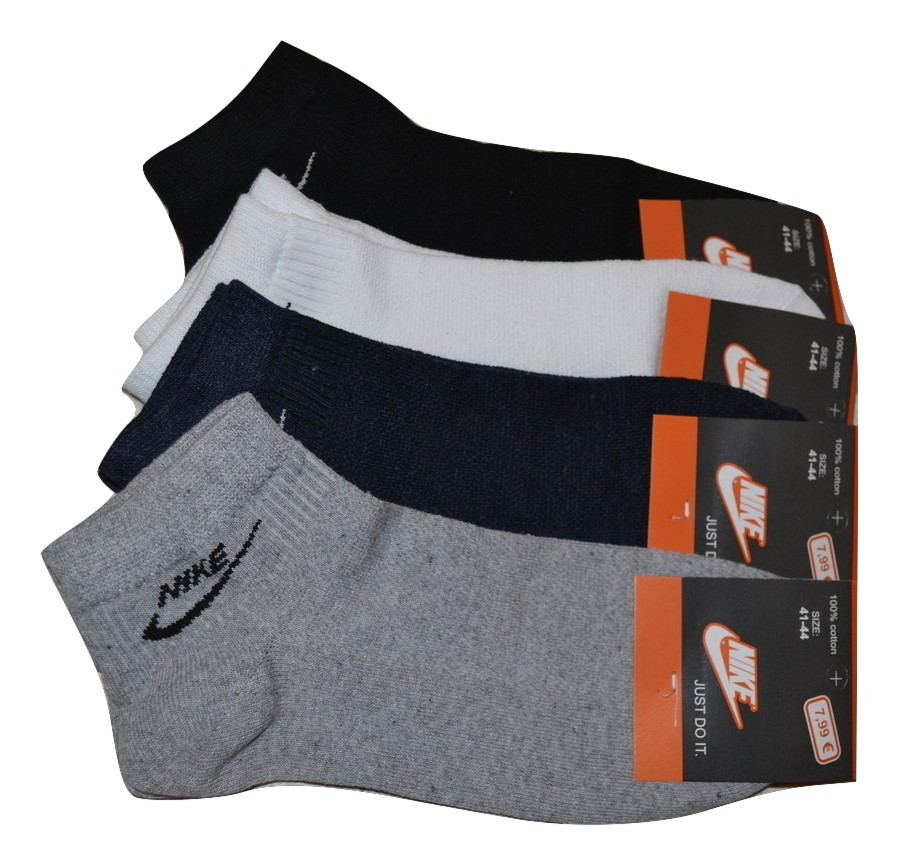 Носки мужские спортивные Nike (сетка) размер 41-44 (разные цвета) - фото 1 - id-p5223878