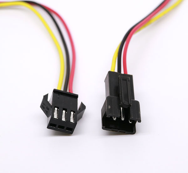 Dilux - Комплект JST Connector 3pin (2 jack) с кабелем папа + мама - фото 1 - id-p5427834