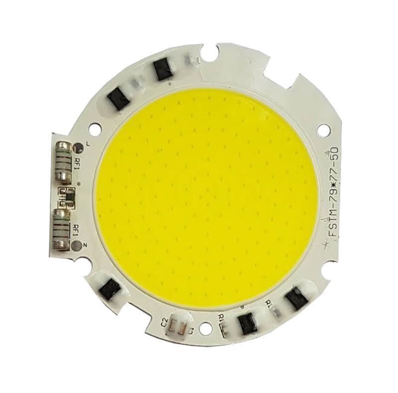 Светодиодная LED матрица 50w 76mm IC SMART CHIP 220V ( встроенный драйвер ) - фото 1 - id-p5435566