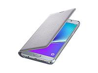 Чехол - книжка Flip Cover Samsung Galaxy Note 5 N920 Серебристый