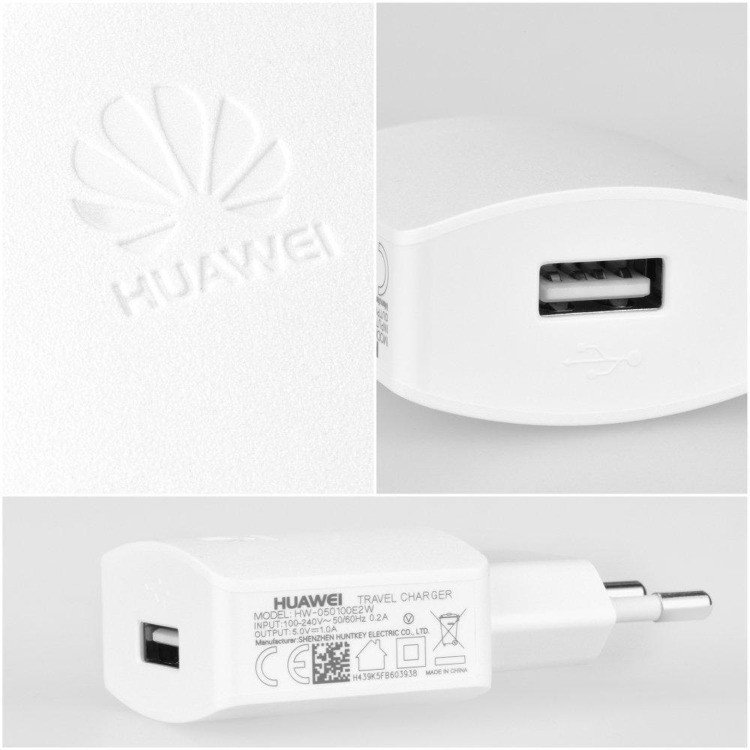 Сетевая зарядка зарядное устройство HUAWEI 5V 1A | HW-050200E01 - фото 1 - id-p5437215