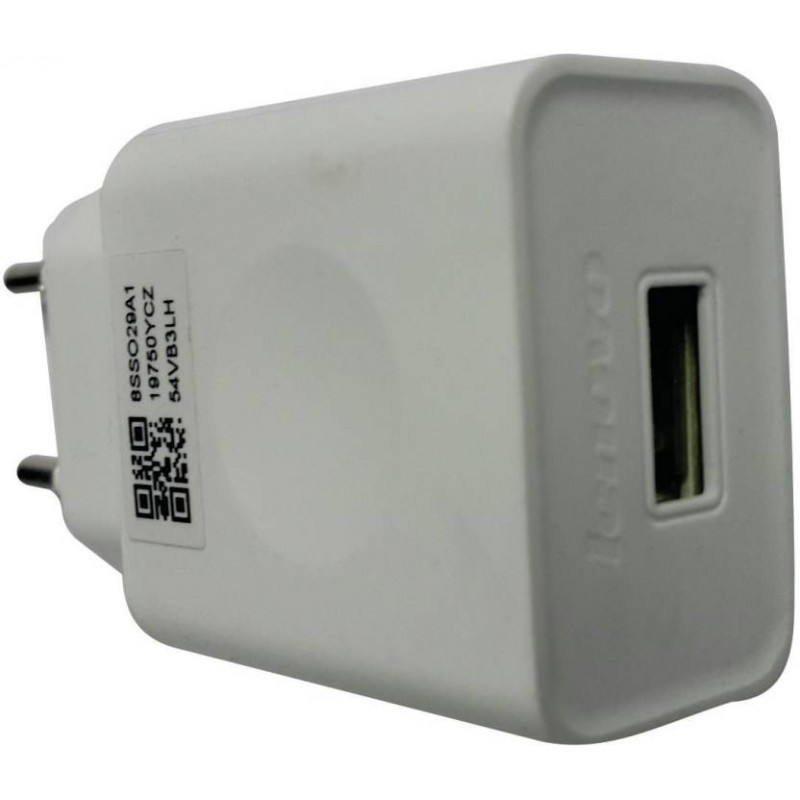 Сетевое зарядное устройство LENOVO C-P57 USB 5V 2A зарядка Белый - фото 1 - id-p5438145
