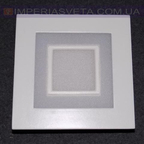 Светильник светодиодный дневного света IMPERIA панель 12W сверхтонкий квадрат RGB встраиваемый MMD-526550 - фото 1 - id-p5439238