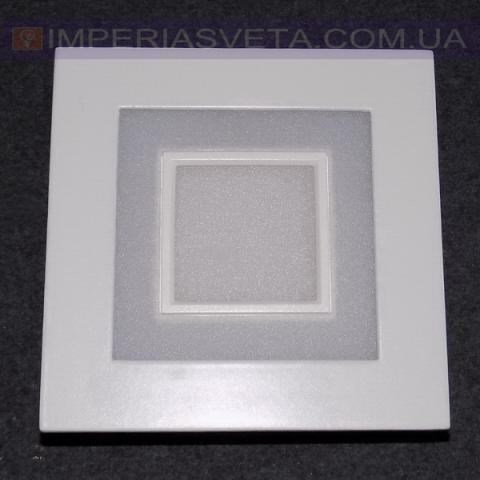 Светильник светодиодный дневного света IMPERIA панель 6W сверхтонкий квадрат RGB встраиваемый MMD-526546 - фото 1 - id-p5439239