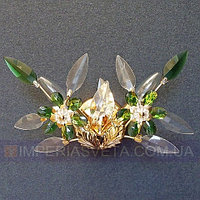 Хрустальное бра, светильник настенный IMPERIA двухламповое MMD-442111