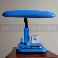 Ученическая настольная лампа IMPERIA дневного света с часами MMD-101063