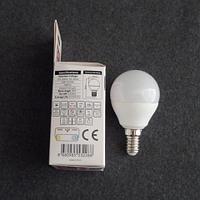 Светодиодная лампочка Horoz Electric LED 6W E14 4200K шарик MMD-534061