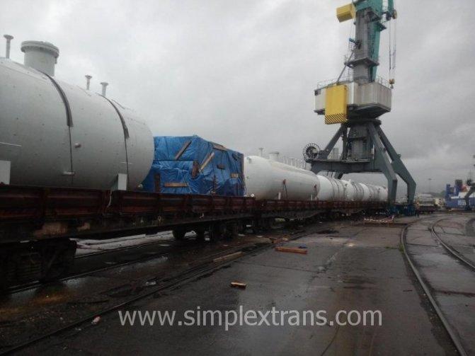 Carriage of oil and natural gas extraction equipment, natural gas compressors, liquid gas storage tanks. - фото 1 - id-p5442962