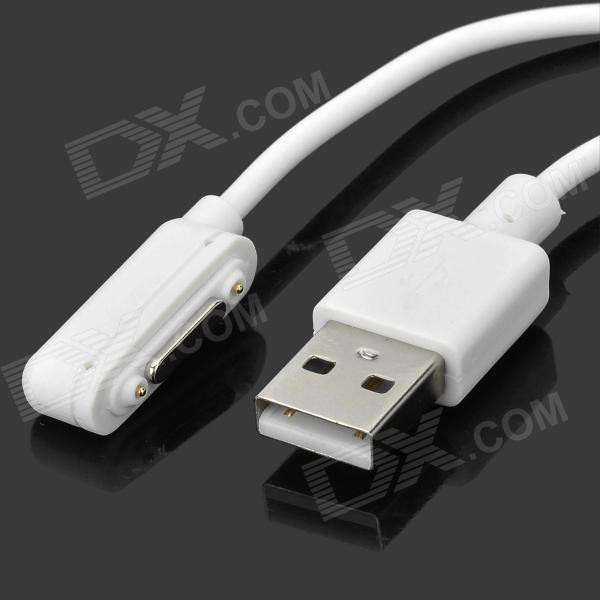 Кабель USB магнитный SONY Xperia Z OT-039 Sony, Китай, Белый - фото 1 - id-p5448933