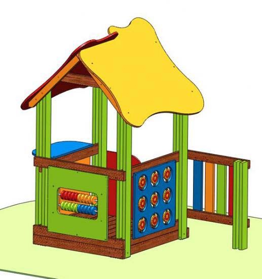 Игровой комплекс Магазин , Модель Б08 (Детский домик) - фото 1 - id-p742135