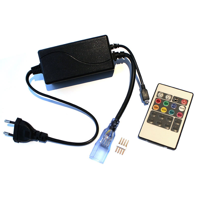 RGB контроллер RF 1000W 220V 20 кнопок - фото 1 - id-p5468316