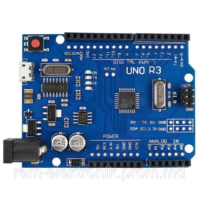 Arduino Uno , разъём USB-micro - фото 1 - id-p5225615