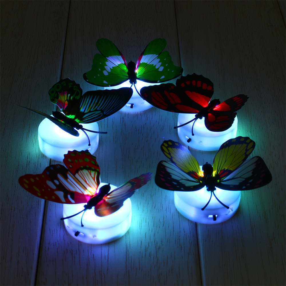 Светодиодный LED ночник бабочка - фото 1 - id-p5477009