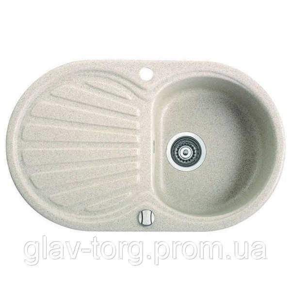 Marmorin Кухонная мойка гранитная Marmorin Korund 190113 Цвет White 006 - фото 1 - id-p5521144