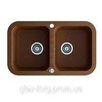 Marmorin Кухонная мойка гранитная Marmorin Ignis 435203 Цвет Brown 004