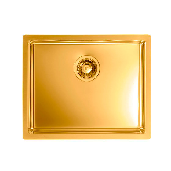Alveus Кухонная мойка Alveus Monarch Collection Quadrix 50 (90-50x40см) золото(1078580) - фото 1 - id-p5521995