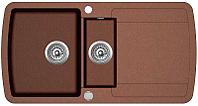 AquaSanita Кухонная мойка AquaSanita Lira SQL151-501 Copper (SQL151AW)
