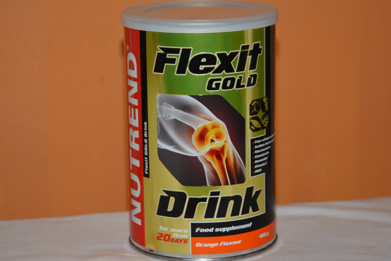Nutrend Flexit Gold Drink 400g Восстановление и защита суставов, сухожилий и связок - фото 1 - id-p5523786