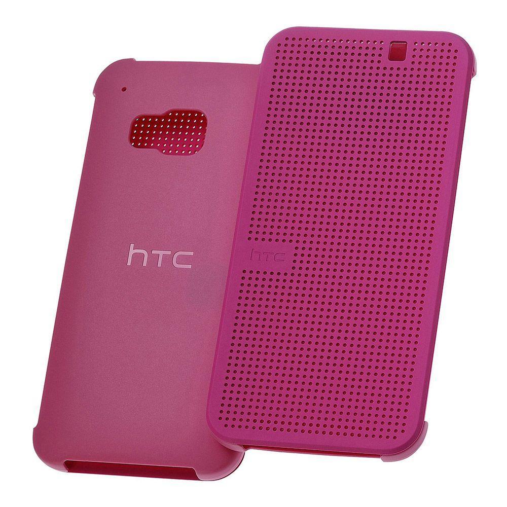 Чехол - книжка Dot View для HTC One M9 HTC, Китай, Чехол-книжка, Фиолетовый - фото 1 - id-p4773799