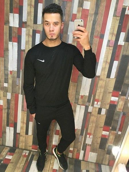 Спортивный мужской костюм летний кофта и штаны, лого Nike - фото 1 - id-p5537875