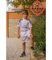 Детская футбольная форма для тренировок шорты и футболка, Реал и Манчестер
