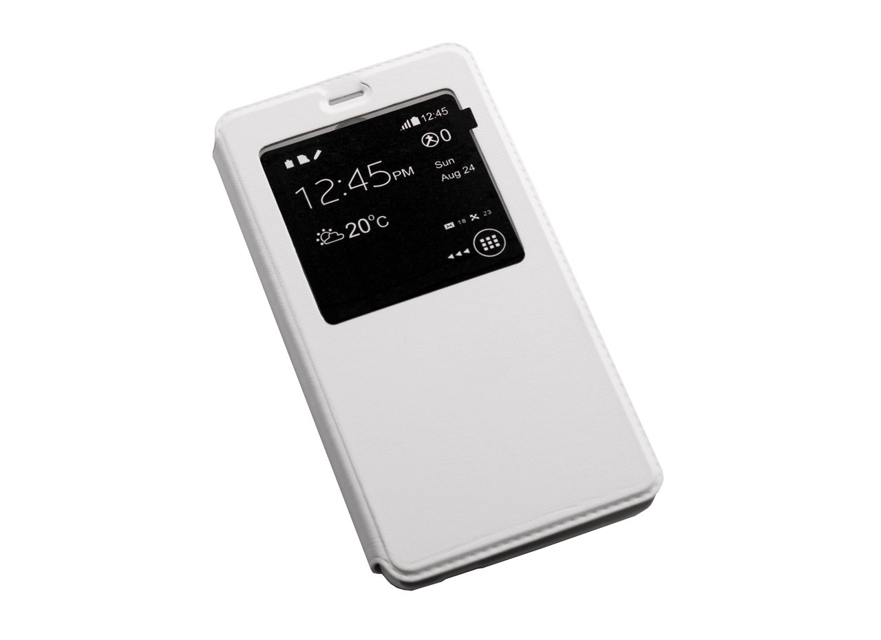 Чехол - книжка Meizu M2 Note View Flip Case Белый