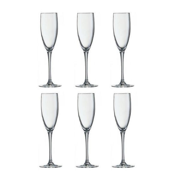 Набор бокалов для шампанского Luminarc Signature 170 мл 6 пр - фото 1 - id-p5552929