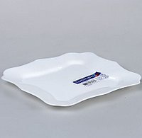 Тарелка десертная квадр. Luminarc Authentic White 20,5 см J4701