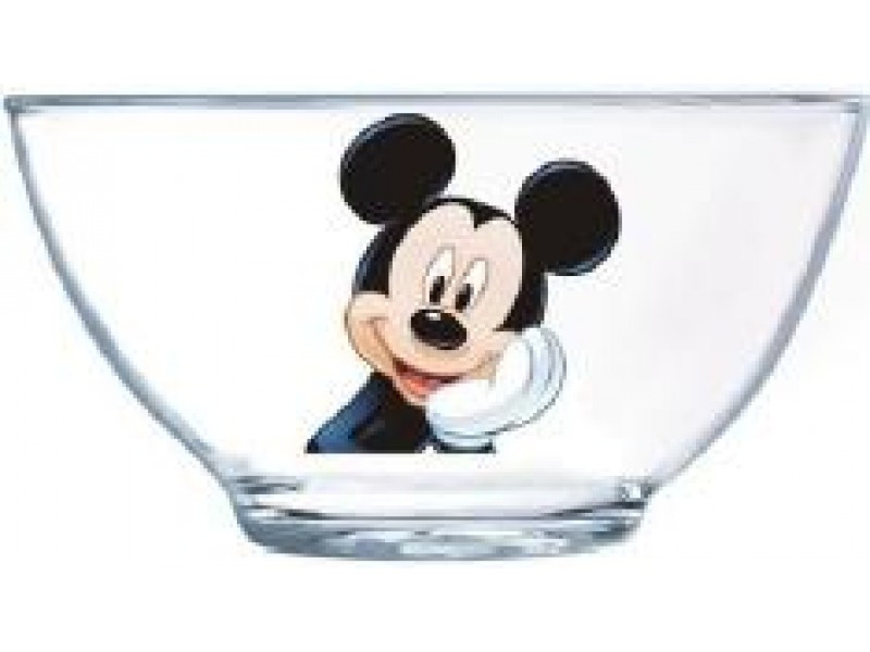 Салатник Luminarc Disney Colors Mickey на ножке 13 см H9231 - фото 1 - id-p5558659