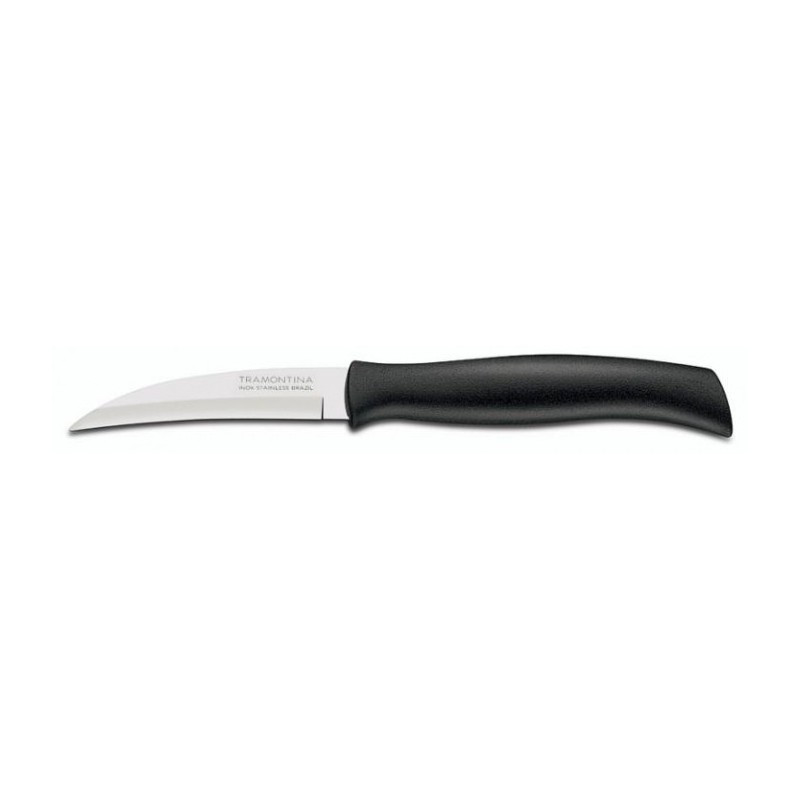 Нож шкуросъемн. Tramontina Athus black 76 мм 23079/003 - фото 1 - id-p5560101