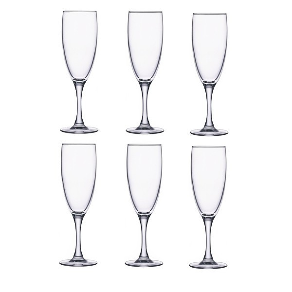 H9452, Набор бокалов для шампанского Luminarc ОСЗ French 170 мл 6 пр - фото 1 - id-p5561442