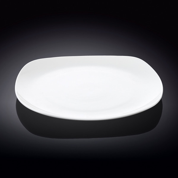 Тарелка обеденная квадратная Wilmax 25,5 см WL-991002 - фото 1 - id-p5562354