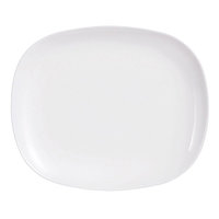 Тарелка обеденная прямоуг. Luminarc Sweet Line White 28х23 см J0587