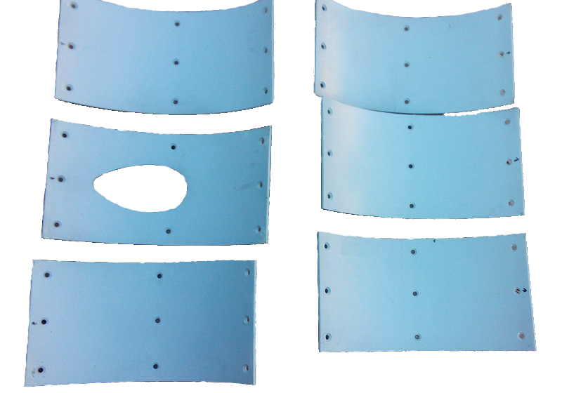 Броня - защитные пластины пневмонагнетателя Euromix 300 - фото 1 - id-p5579670